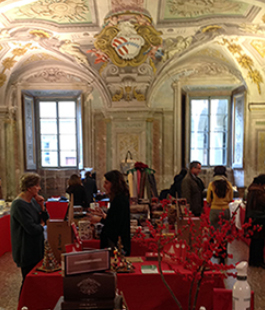 Mercato Nataleperfile a Palazzo Corsini