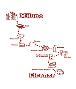 Viaggio Artusiano: i prodotti toscani in cammino verso Milano