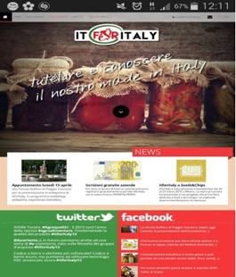 Arriverà ItforItaly: l'app toscana per il Made in Italy