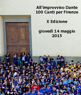 ''All'improvviso Dante 100 canti per Firenze'', mille cantori in piazza Signoria