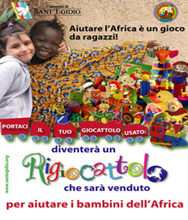 Torna il ''Rigiocattolo'' per aiutare i bambini dell'Africa