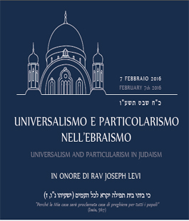Universalismo e Particolarismo nell'ebraismo: convegno a Palazzo Strozzi Sacrati