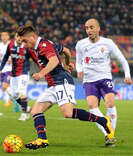 Un ''rosso'' ferma la Fiorentina: uno a uno a Bologna