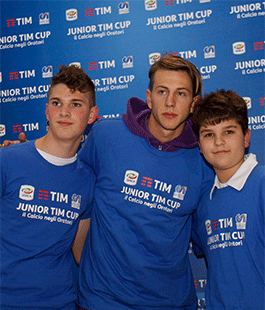 Junior TIM Cup: gli under 14 hanno incontrato Federico Bernardeschi