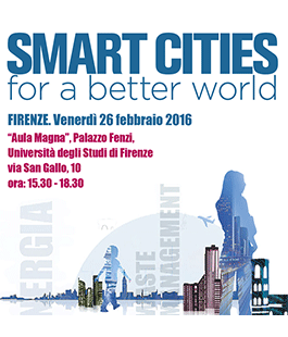 Smart cities: incontro sulle città intelligenti a Firenze