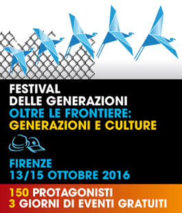 Festival delle Generazioni: il programma della seconda giornata tra cultura e scienza