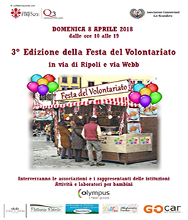 3a edizione della ''Festa del Volontariato'' in via di Ripoli e via Webb a Firenze