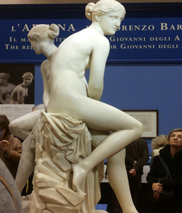 L'Arnina di Lorenzo Bartolini in mostra alla Galleria dell'Accademia di Firenze