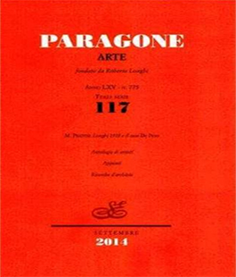 Presentazione del numero 117 della rivista ''Paragone Arte'' alla Libreria My Accademia