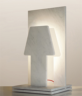 ''piùOmeno Lamp'' dei designers Paolo Ulian e Moreno Ratti in mostra alla Libreria Brac di Firenze