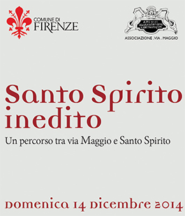 ''Santo Spirito inedito'': visite guidate gratuite con l'Associazione Via Maggio