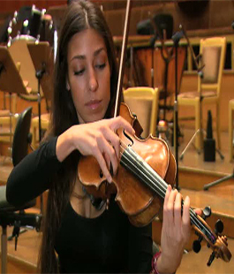 Leticia Moreno insieme all'ORT diretta da Daniele Giorgi in concerto al Teatro Verdi di Firenze