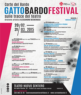 Il programma della settimana del GattoBardo Festival - Sulle tracce del teatro