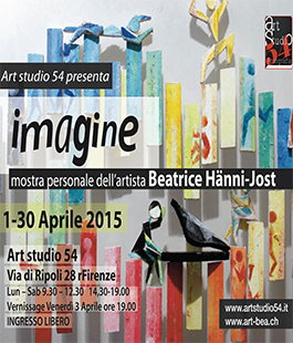 ''Imagine'', le opere di Beatrice Hanni-Jost in mostra all'Art Studio 54 Gallery