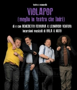 ''ViolaPop!'': musica e Fiorentina salgono sul palco del Teatro Puccini