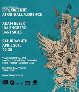 ''DrumCode'', serata dedicata alla musica techno all'ObiHall di Firenze