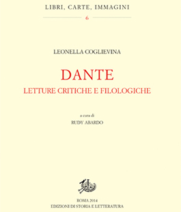 Università di Firenze: ''Dante. Letture critiche e filologiche'' di Leonella Coglievina