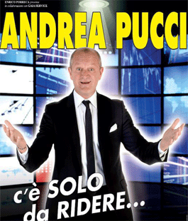 #pucciafirenze15: ''C'è solo da ridere'' con Andrea Pucci all'Obihall di Firenze