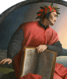 Il ''Ritratto allegorico di Dante Alighieri'' in mostra nella Galleria degli Uffizi