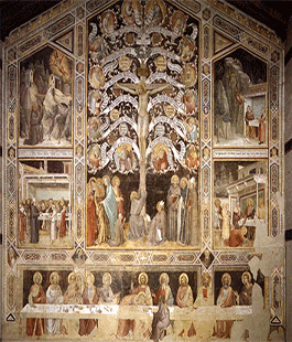 ''Cenacoli Fiorentini #5'': Corale G. Savani di Carpi al Cenacolo di S.Croce per ''Esodo#3'' di V. Sieni