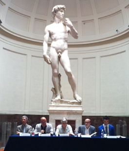 ''I grandi maestri dell'arte contemporanea a confronto con Michelangelo''