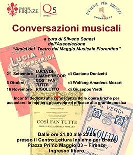Conversazioni musicali: incontro sul ''Rigoletto'' a Brozzi