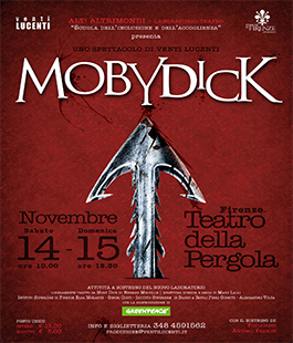 ''Moby Dick'' al Teatro della Pergola lo spettacolo del laboratorio ''Alt! Altrimondi''