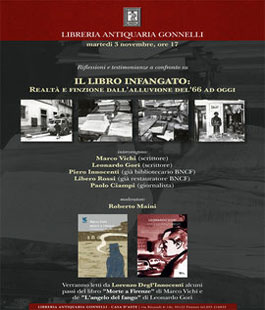 ''Il libro infangato'', riflessioni e testimonianze alla Libreria Antiquaria Gonnelli