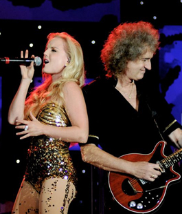 One Voice: Brian May e Kerry Ellis in concerto all'Obihall di Firenze
