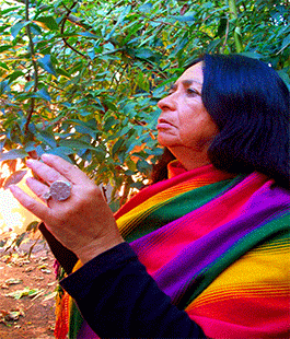 Rayen Kvyeh poetessa mapuche al Circolo Vie Nuove di Firenze