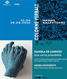 Estate Fiorentina: le opere di Nanni Balestrini e Daniela de Lorenzo al Museo Novecento