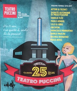 25 anni di Teatro Puccini: presentata la stagione 2016/2017