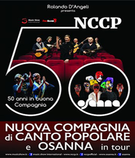 La Nuova Compagnia di Canto Popolare in concerto al Teatro Puccini