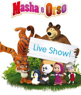 ''Masha e Orso Live Show'' in scena al Teatro Obihall di Firenze