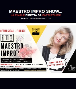 Maestro Impro Show: finale di improvvisazione teatrale con Patti Stiles all'OFF Musical Firenze
