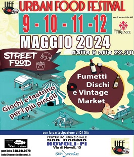 "Uff - Urban Food Festival", quattro giorni di festa al centro San Donato di Firenze 