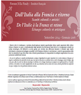 Conferenza: ''Firenze-Tours: i fratelli Giusti scultori e i rapporti artistici tra le corti francesi e italiane''