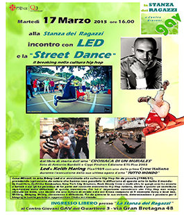 Il breaking nella cultura hip hop: Led e la ''Street Dance'' al Centro Giovani Gav