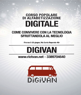 DigiVan: al via il primo corso popolare di alfabetizzazione digitale