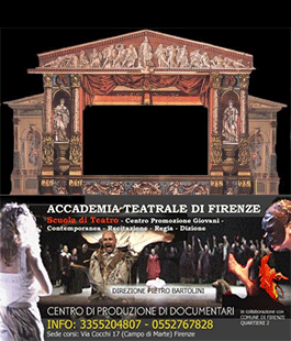 Quartiere 2: iscrizioni ai corsi dell'Accademia Teatrale di Firenze