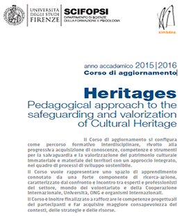 Heritages: corso per la salvaguardia e la valorizzazione del patrimonio culturale