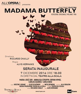 ''Madama Butterfly'', in diretta al Cinema Adriano di Firenze la Prima della Scala