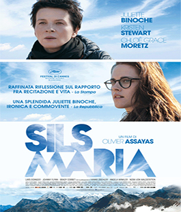 ''Sils Maria (Cloud of Sils Maria)'' di Olivier Assayas al Cinema Adriano di Firenze