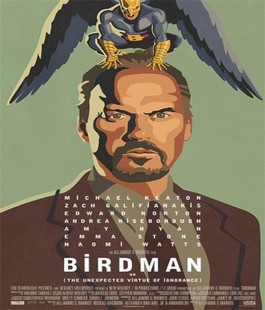 ''Rivediamoli'': Birdman di A.G. Inarritu al Cinema Spazio Uno