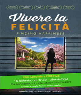 ''Finding Happiness - Vivere la felicità'', presentazione del docu-drama alla Libreria Brac